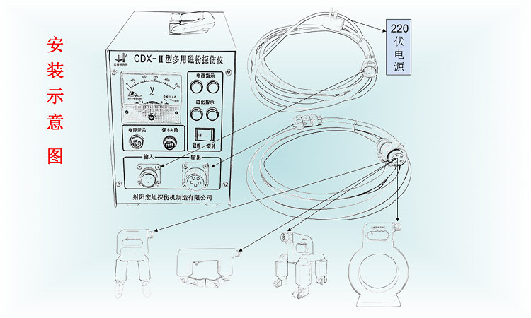 CDX-2型交流多用日韩菠萝蜜视频安装图示